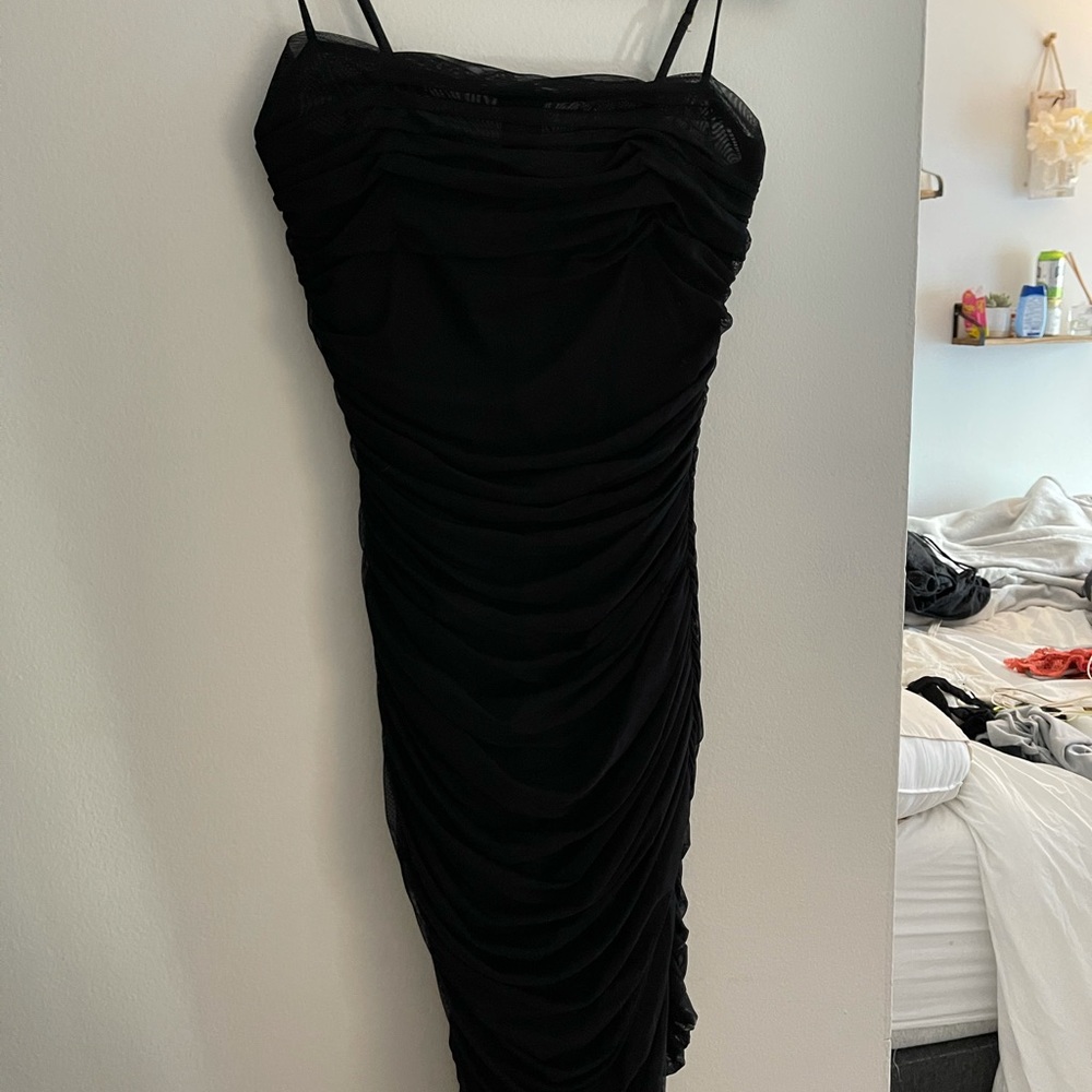 ARITZIA MIDI SHEER DRESS